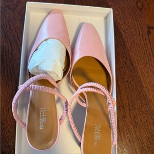 Rosetta Getty Soft Pink Mules
